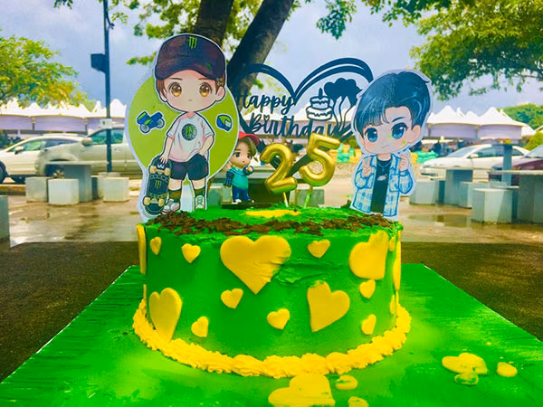 Sri Lankan event photography high profile celebrity show - Wang Yibo’s 25th birthday was celebrated at Diyatha Uyana in Battaramulla (3)
